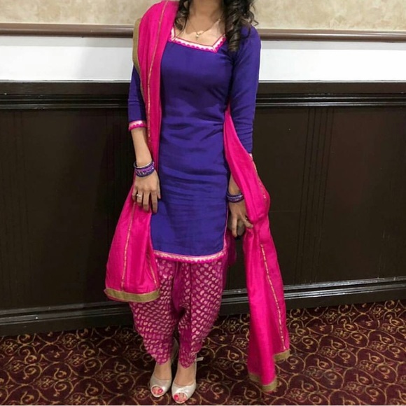 Beautiful Punjabi suit pure material. Different style and colours. - Picture 14 of 15